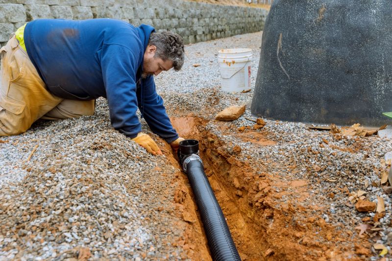 French Drain Installation